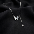 Silver Celestia Butterfly Pendant Necklace