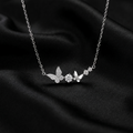 Silver Celestia Flutter Necklace