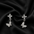 Butterfly Flutter Bloom Drop Earrings